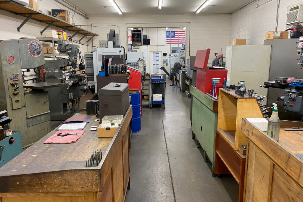 Budde Precision Machining Shopfloor